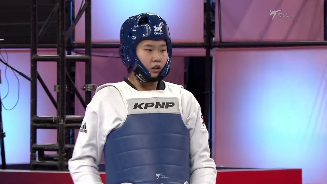 223 Quarter final W 67kg KOR HONG H NGR ANYANACHO E