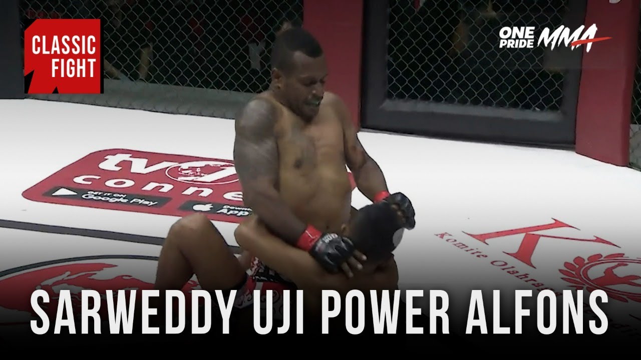 Adu Mekanik! Sarweddy Siahaan Uji Power Alfons || Classic Fight One Pride MMA background