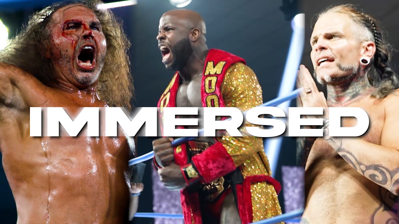 Immersed: Moose vs. Matt Hardy - The Hardys return to battle The System background