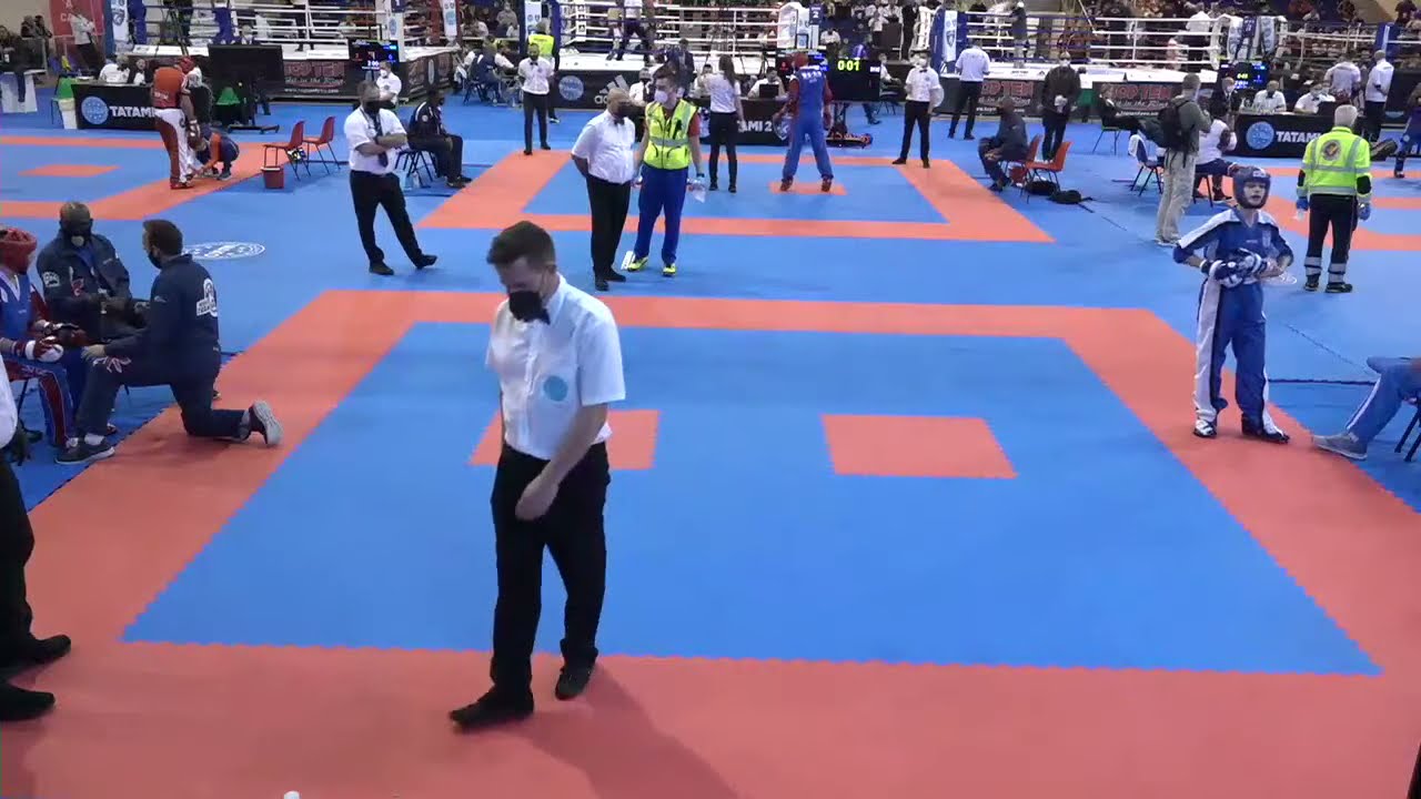 Tatami 5 WAKO World Championships 21/10/21 background