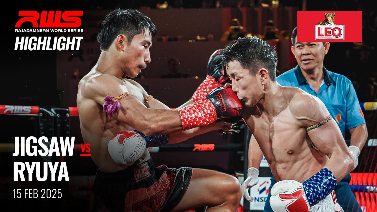 Highlight l Jigsaw vs Ryuya Okuwaki I จิ๊กซอว์ vs เรียวยะ โอคุวากิ l RWS background