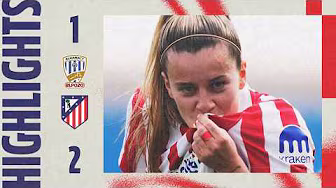 Alhama 1-2 Atlético de Madrid Femenino | EPIC COMEBACK! | ⚽ Fiamma & Otermín | HIGHLIGHTS - Liga F