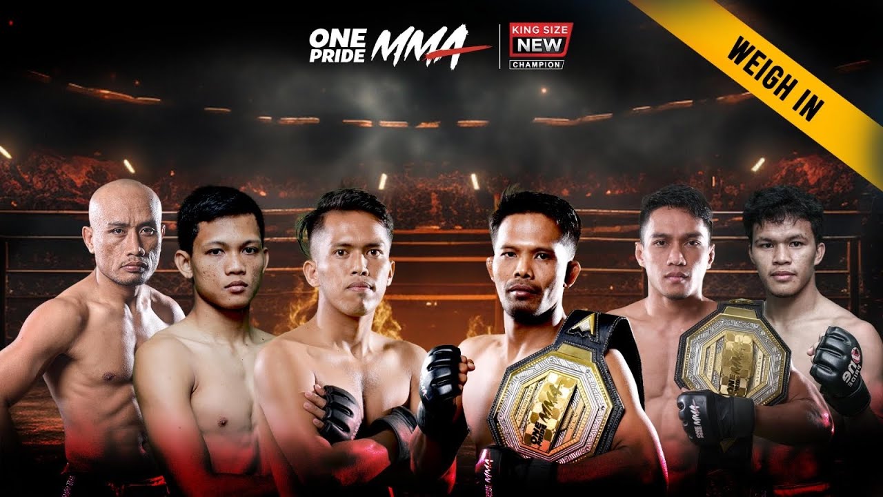 AMBISI SABUK ABADI!! || SAKSIKAN 03 FEBRUARI LIVE 22:00 WIB | WEIGH IN ONE PRIDE MMA background