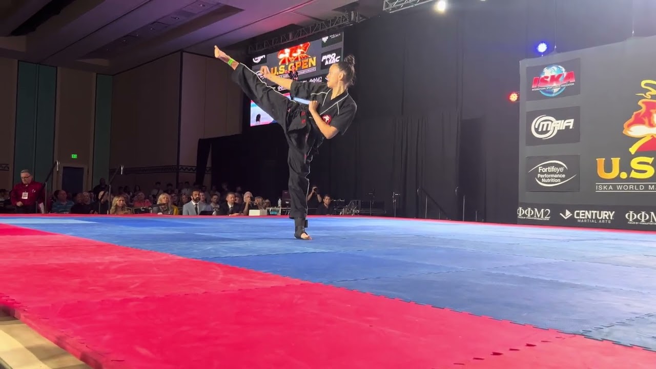 Alyss Groce 14-17 Girls Open Forms ISKA World Championship - U.S. Open 2024