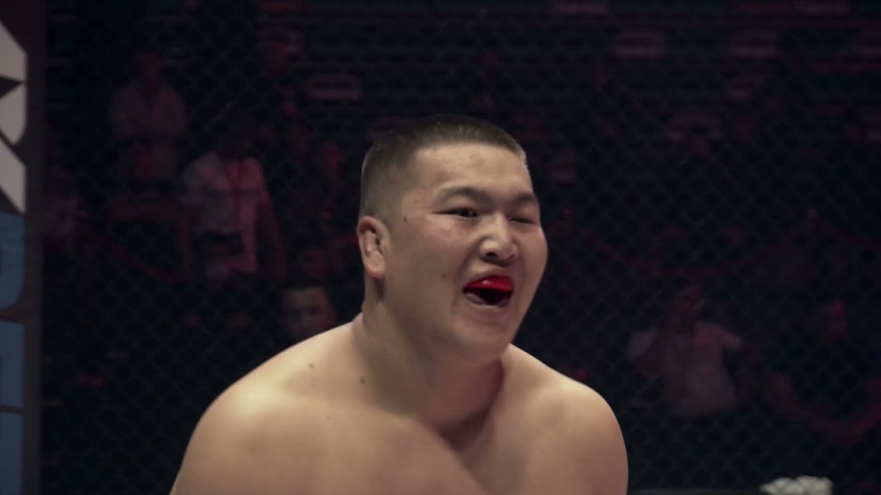 Кыргызский тяж нокаутировал «Годзиллу» из Узбекистана / Бактыбек уулу — Абдурашидов background