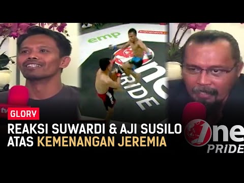 Reaksi Suwardi & Aji Susilo Usai Jeremia Tumbangkan Adi Rominto di Title Fight FN 45 | Glory background