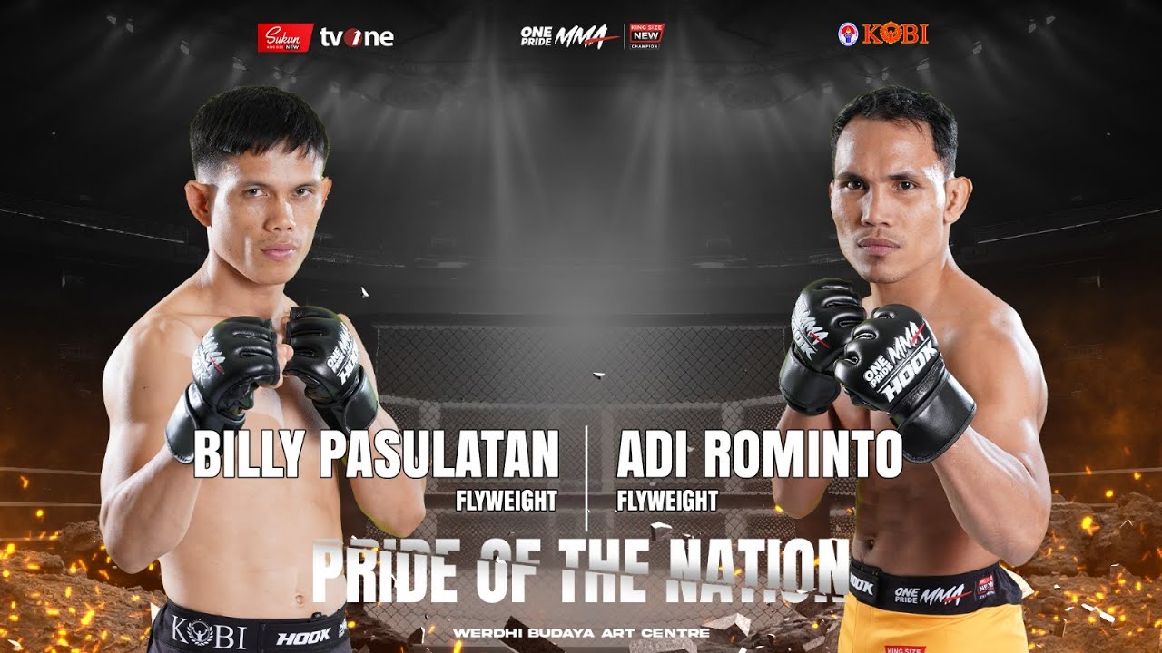 BILLY PASULATAN VS ADI RUMINTO | FULL FIGHT ONE PRIDE MMA 79 KING SIZE NEW #4 BALI backdrop