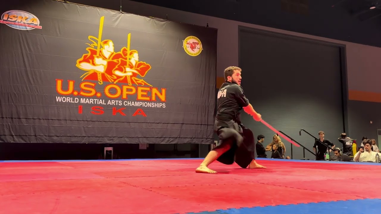 Mike Brumme Men's Bladed Creative Weapons - U.S. Open 2024 background