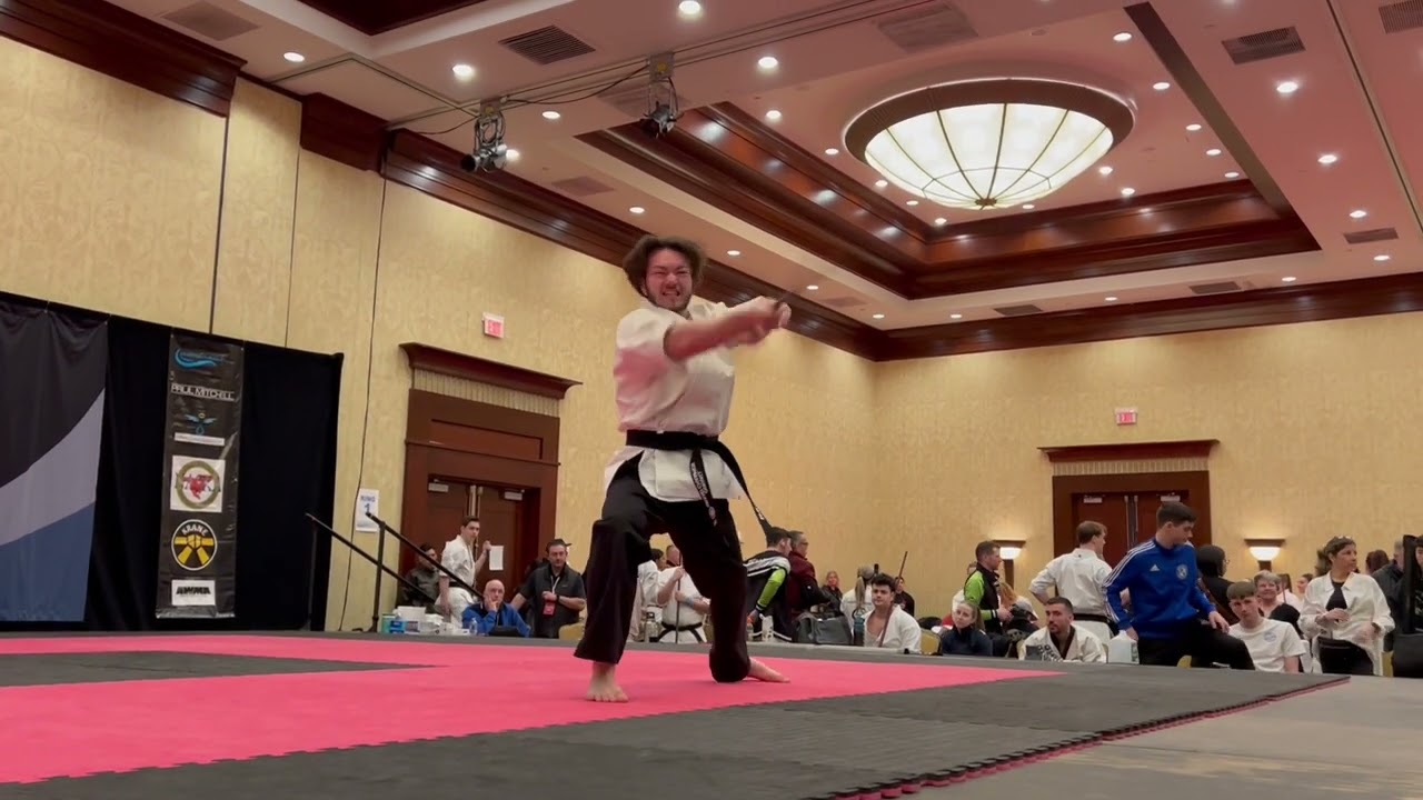 Esteban Tremblay Men's Non-Bladed Traditional Weapons - Ocean State Grand Nationals 2024 background