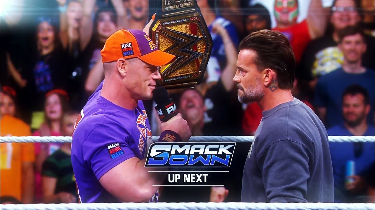 The full Yin & Yang John Cena and CM Punk video package | SmackDown June 27, 2025 background