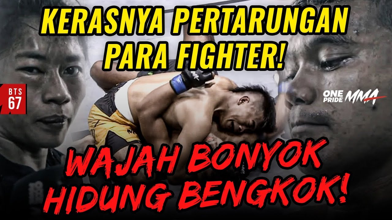 FIGHTER ADU MENTAL! || WAJAH BONYOK SETELAH SALING JOTOS!! | BTS ONE PRIDE MMA background
