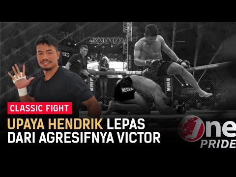 Ketat! Hendrik Tarigan Sempat Kesulitan Dari Agresifnya Victor Johanis | Classic Fight One Pride MMA background