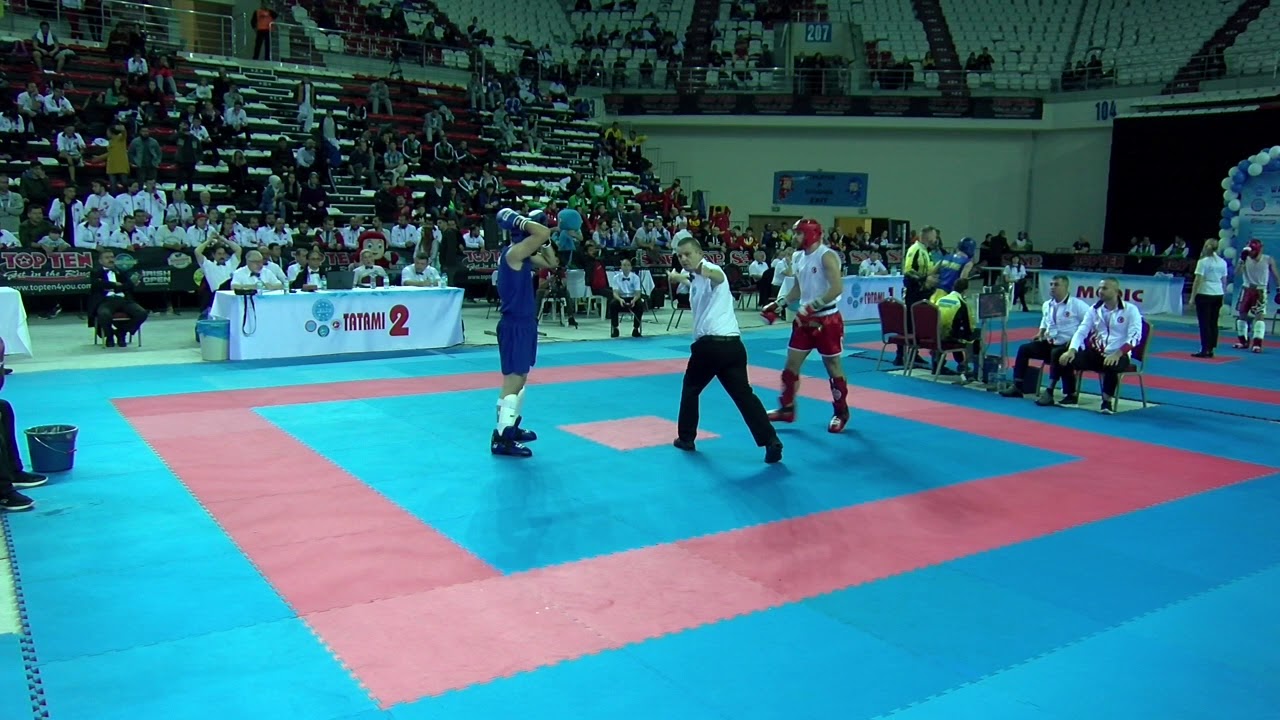 Kaan Tok v Milad Pourkazemi WAKO World Championships 2019 background
