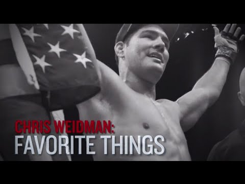 UFC 187: Chris Weidman - Favorite Things