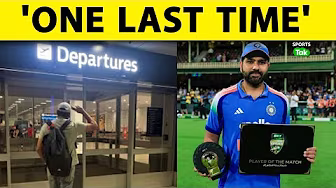 ROHIT SHARMA ने कहा ‘ONE LAST TIME’, ROHIT के इस POST से SOCIAL MEDIA पर मची खलबली background