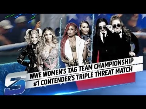Alexa Bliss & Charlotte Flair vs B-Fab & Michin vs The Secret Hervice | SmackDown Jul 4, 2025