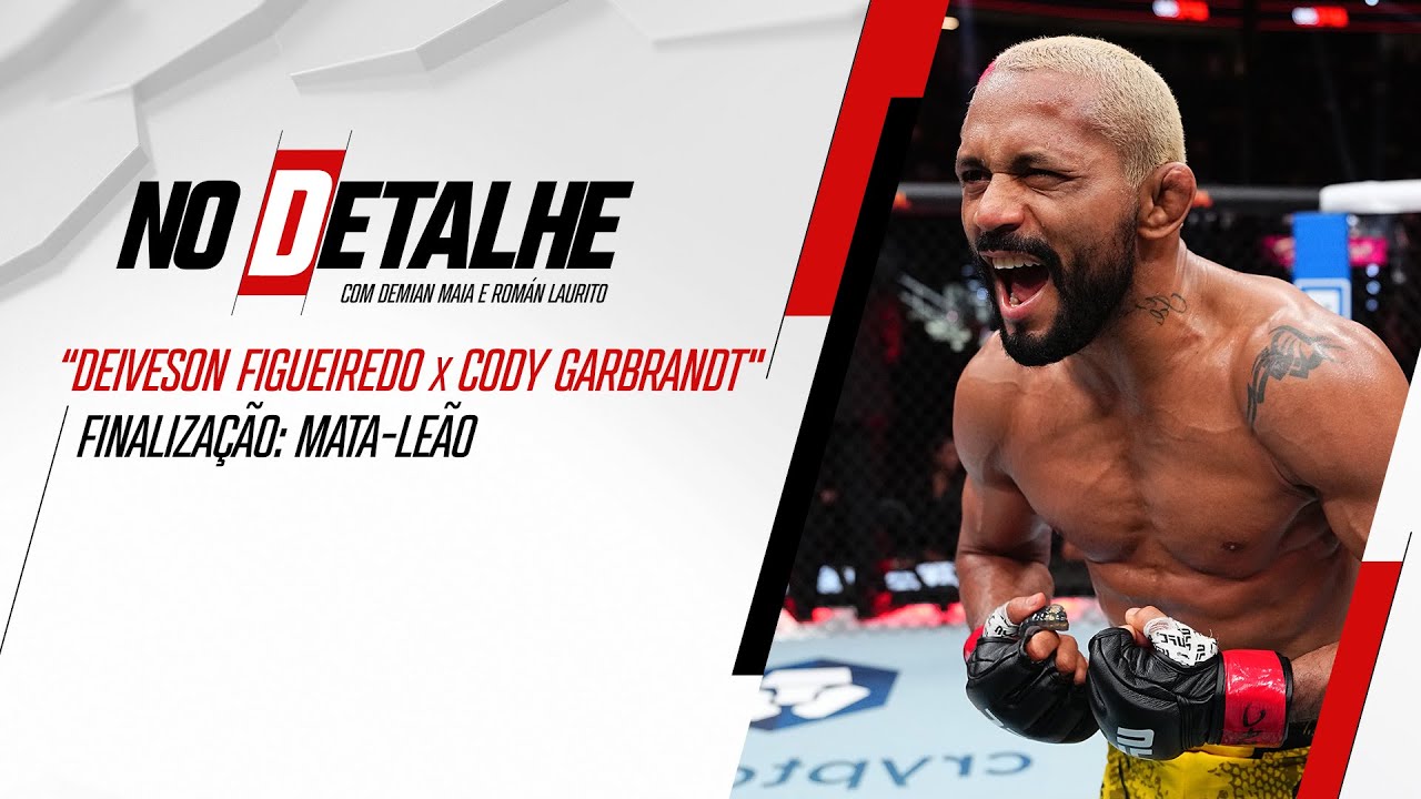 NO DETALHE com Demian Maia e Román Laurito: o Mata-Leão de Deiveson Figueiredo | UFC Fight Pass backdrop