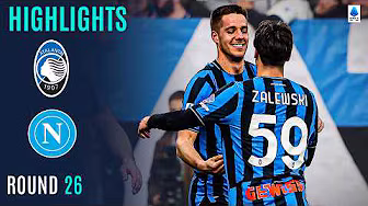 ATALANTA-NAPOLI | HIGHLIGHTS | Thrilling Comeback In Bergamo | Serie A 2025/26