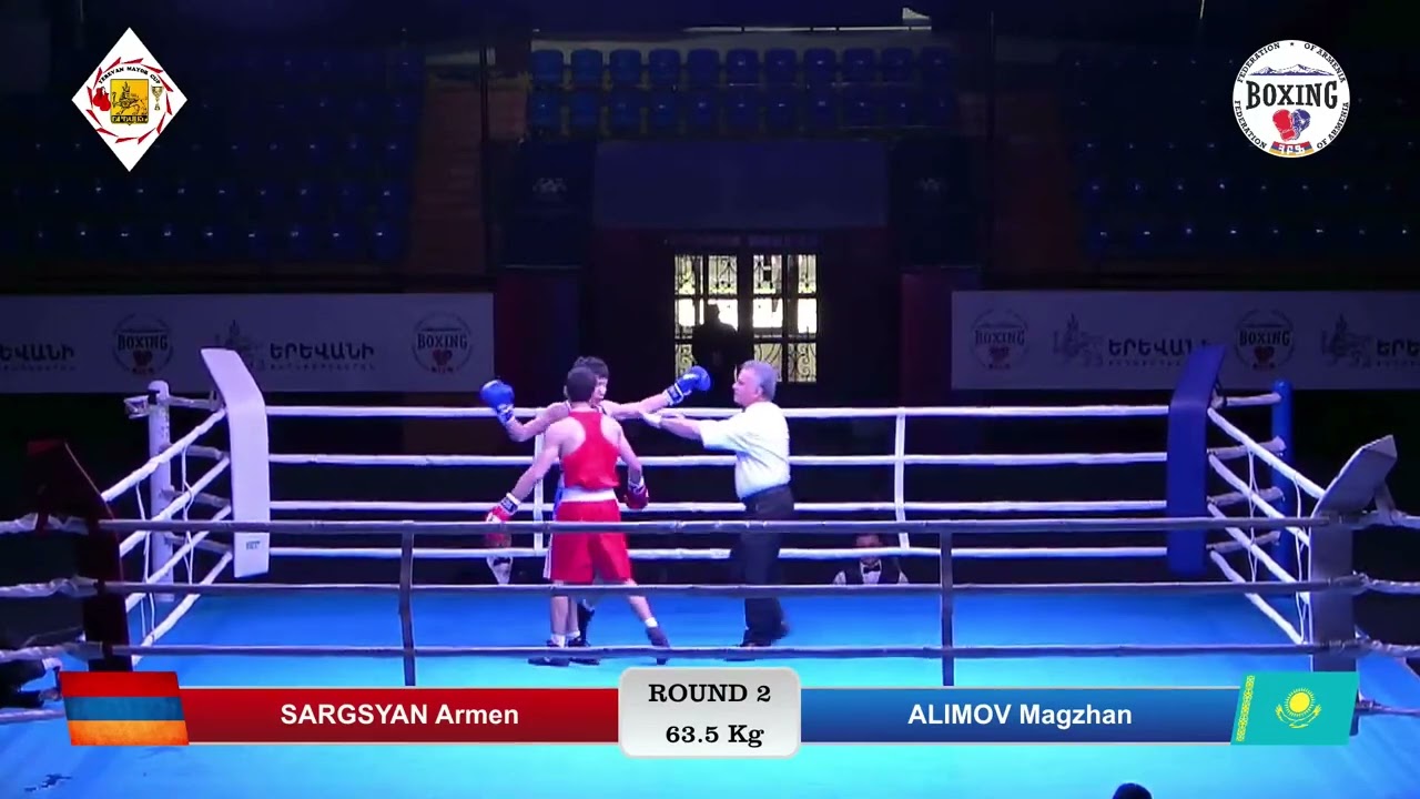 Magzhan Alimov (KAZ) vs. Armen Sargsyan (ARM) Yerevan Mayor Cup 2025 QF's (63kg) background