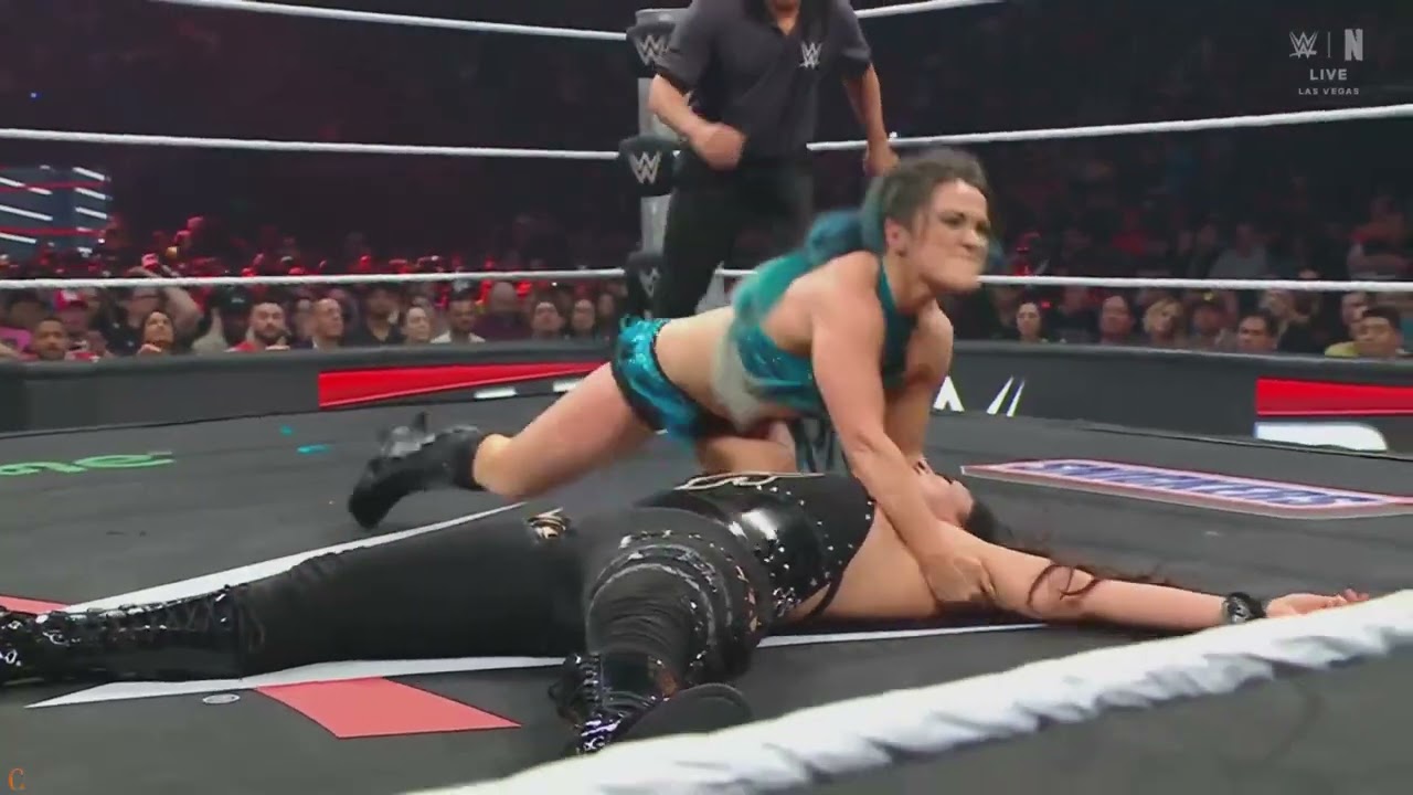 Lyra Valkyria & Becky Lynch vs Liv Morgan & Raquel Rodriguez (2/2): Raw, Apr. 21, 2025 background