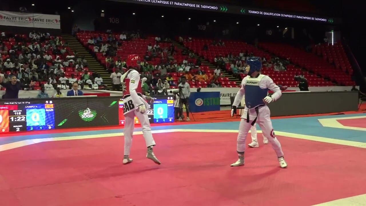 115 Semi final W -57kg ATORAF GAB LAARAJ N MAR | African Qualification Tournaments