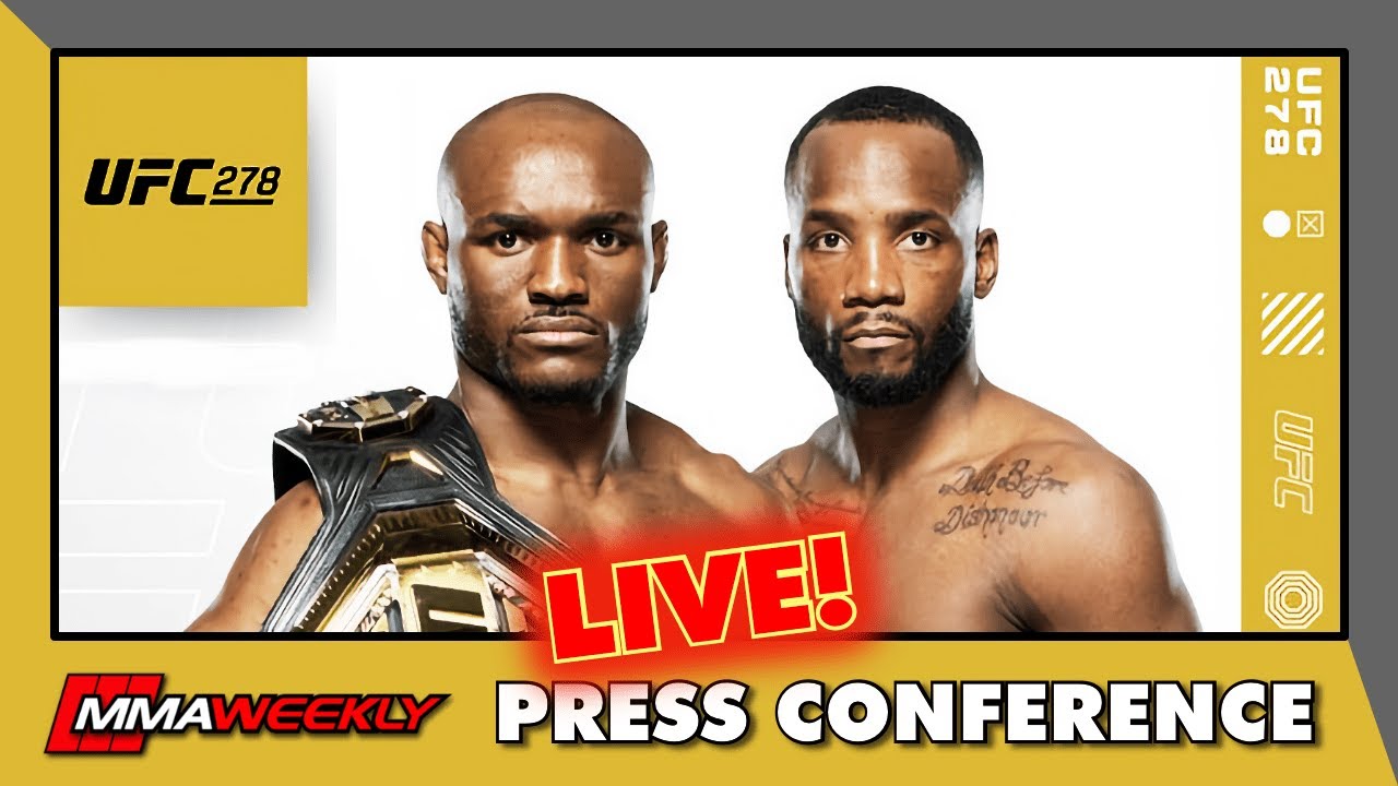 UFC 278 PRESS CONFERENCE: Usman vs Edwards 2