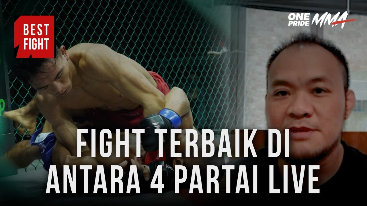 Fransino Tirta Ungkap Fight Terbaik Di antara 4 Partai Live FN 58 || Best Fight One Pride MMA backdrop