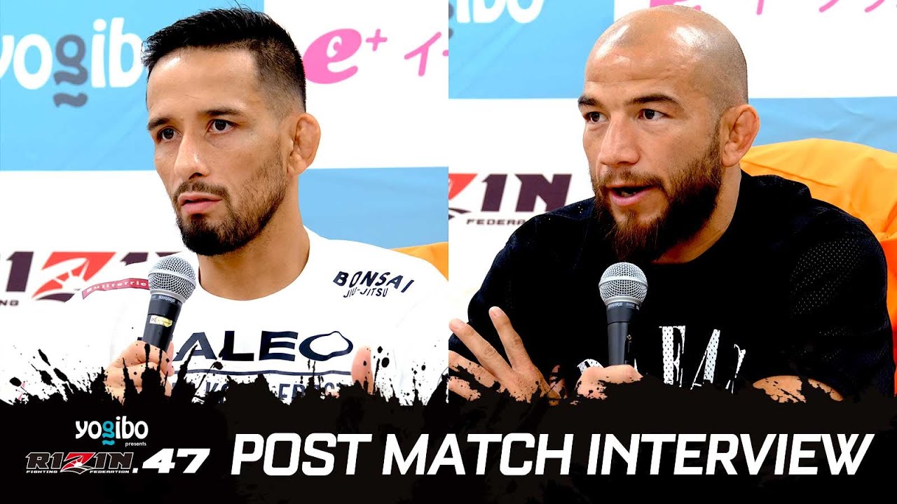 クレベル・コイケ vs. フアン・アーチュレッタ 試合後インタビュー / Yogibo presents RIZIN.47