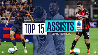 The Top 15 Assists of September | Top Assists | Serie A 2025/26