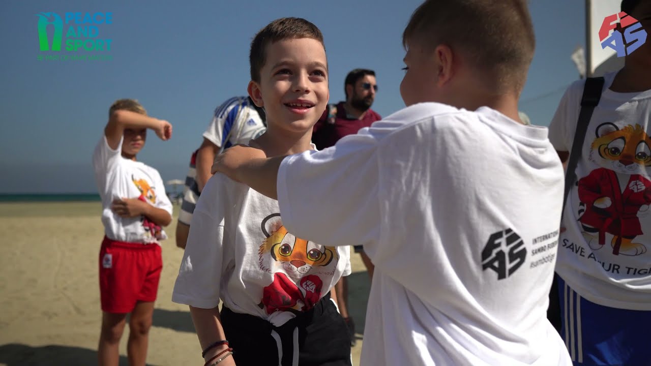Champion for Peace Laure Fournier SAMBO Workshop in Cyprus