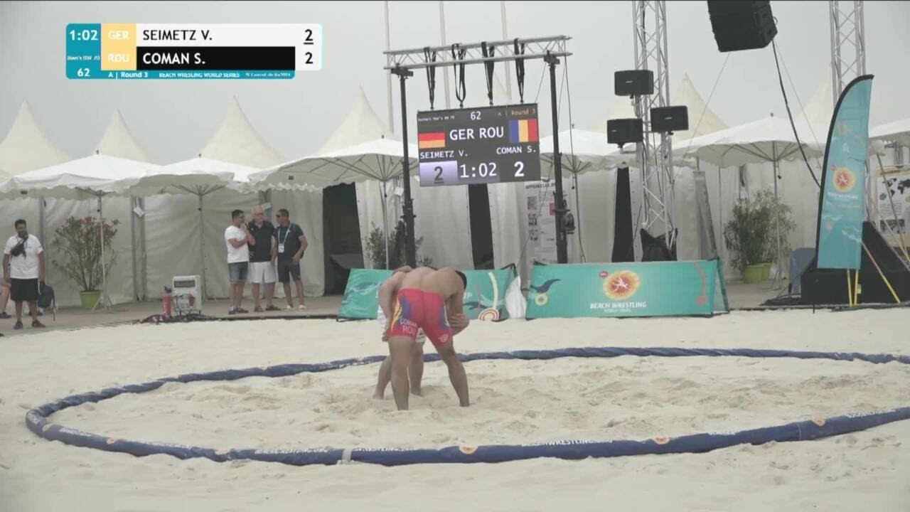 Valentin SEIMETZ (GER) vs. Stefan Ionut COMAN (ROU) • A | Round 3 • Men's BW 70Kg background