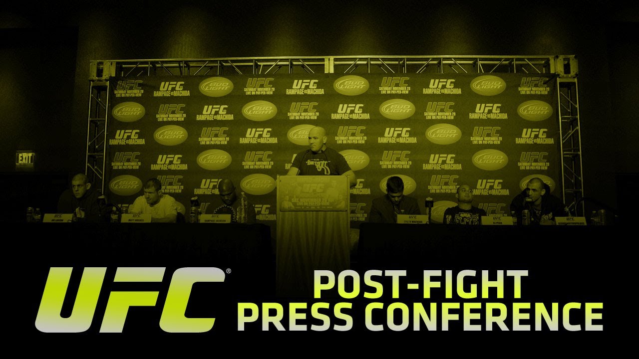 UFC Fight Night: Johnson v Benavidez 2 Post Fight Press Conference