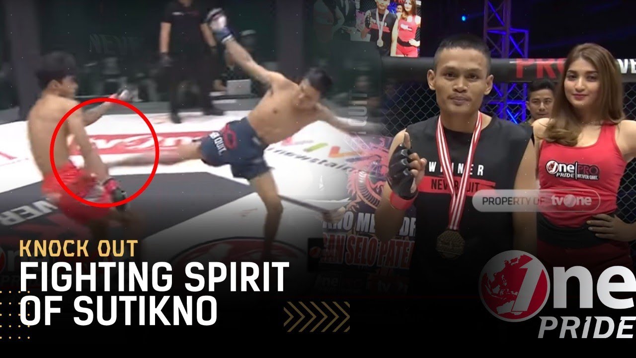 Cekatan! Serunya 4 Pertempuran Sutikno Hempaskan Lawan di Oktagon | Best Knock Out One Pride MMA