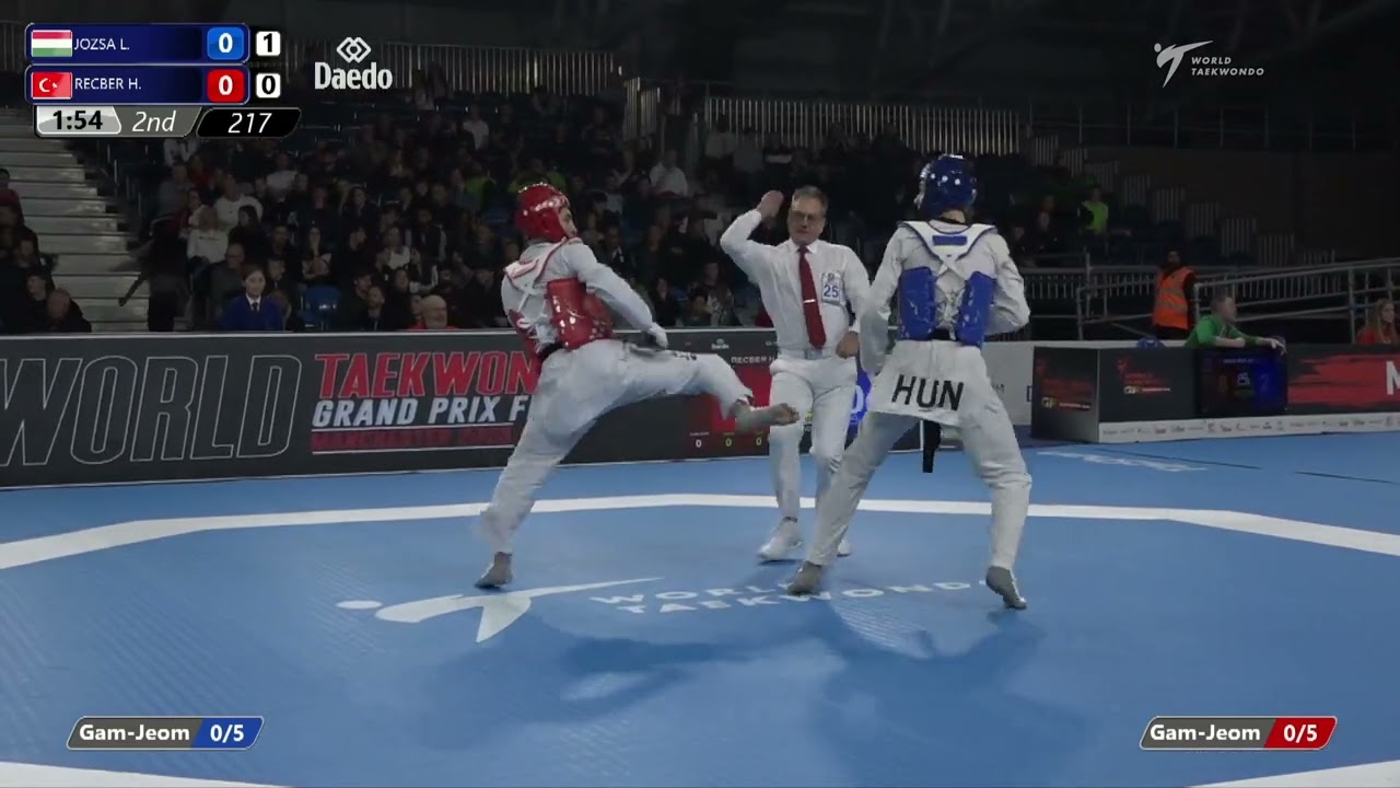 217 Quarterfinals MEN M 68KG HUN JOZSA L TUR RECBER H background