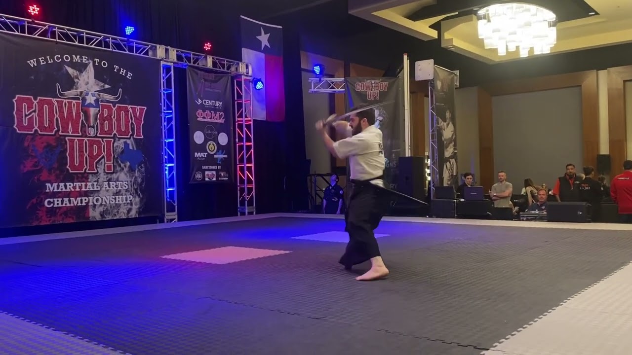 Michael Brumme Traditional Weapons - Cowboy Up Martial Arts Championships 2024