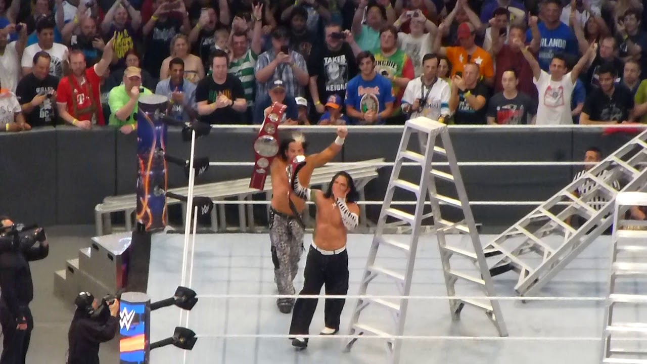 The Hardy Boyz vs Cesaro/Sheamus vs Enzo/Big Cass vs Gallows/Anderson at Wrestlemania 33 (Part 2)