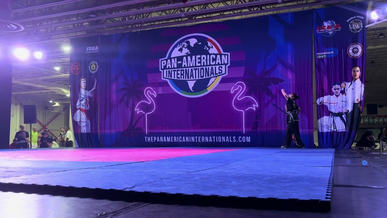 Sofia Campos Women's Traditional Weapons Overall Grands - Pan American Internationals 2024 background
