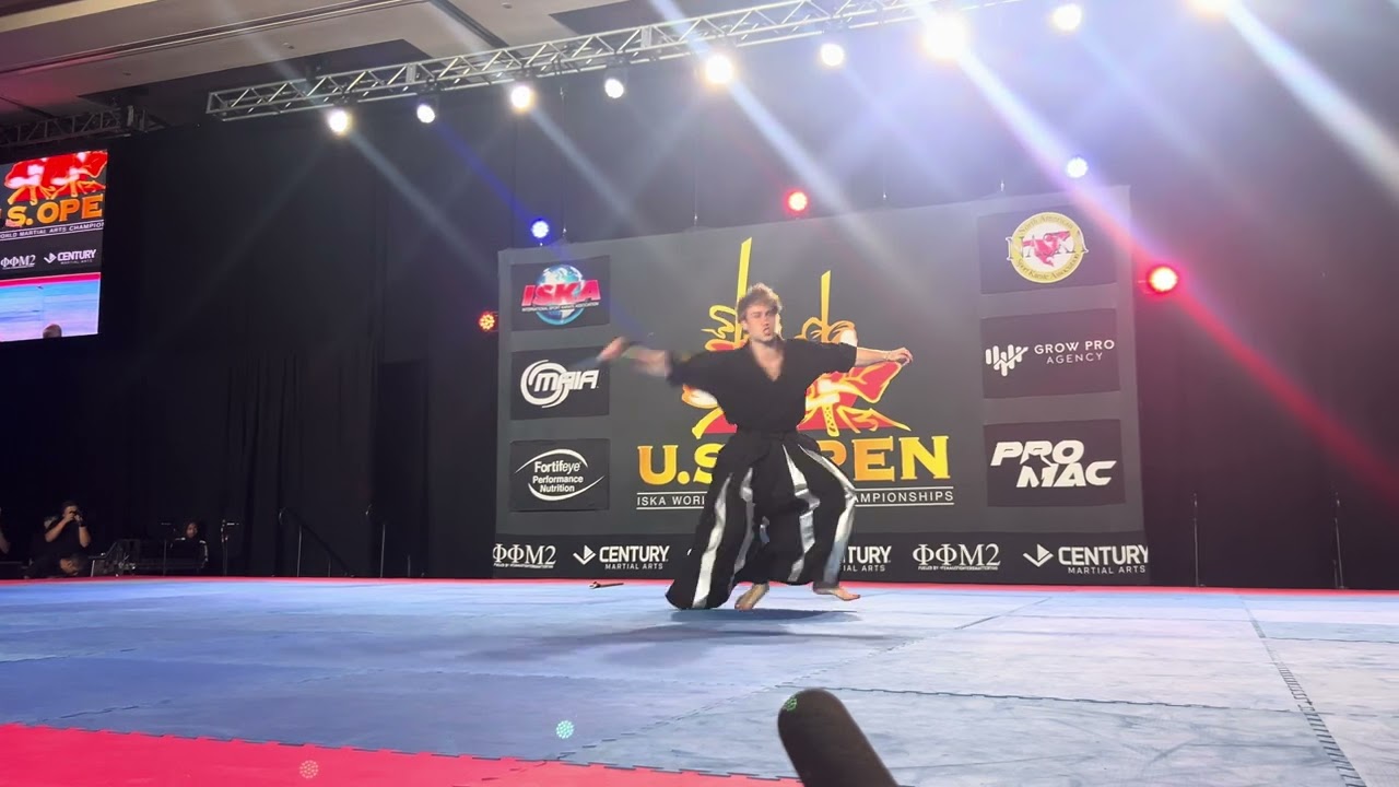 Dawson Holt Men's Weapons ISKA World Championship - U.S. Open 2024 background