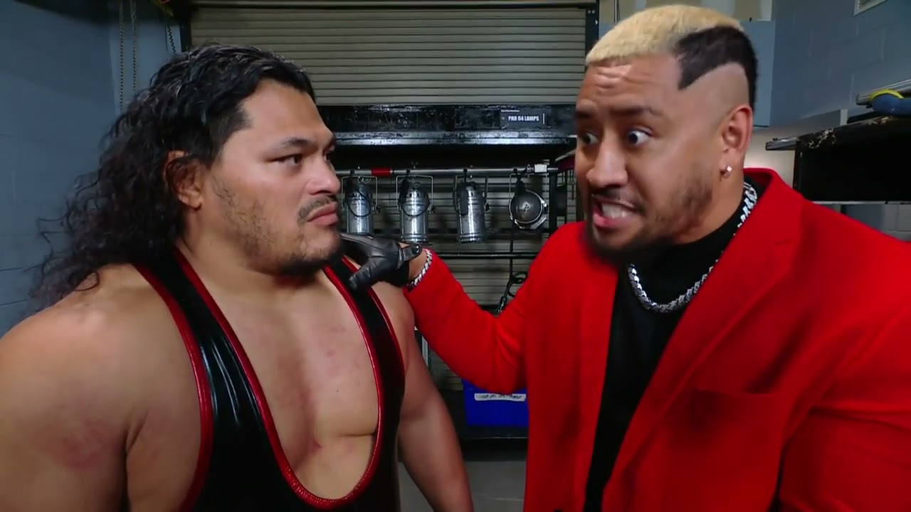 Jacob Fatu secretly listens to Solo Sikoa and JC Mateo's conversation | SmackDown June 6, 2025 background