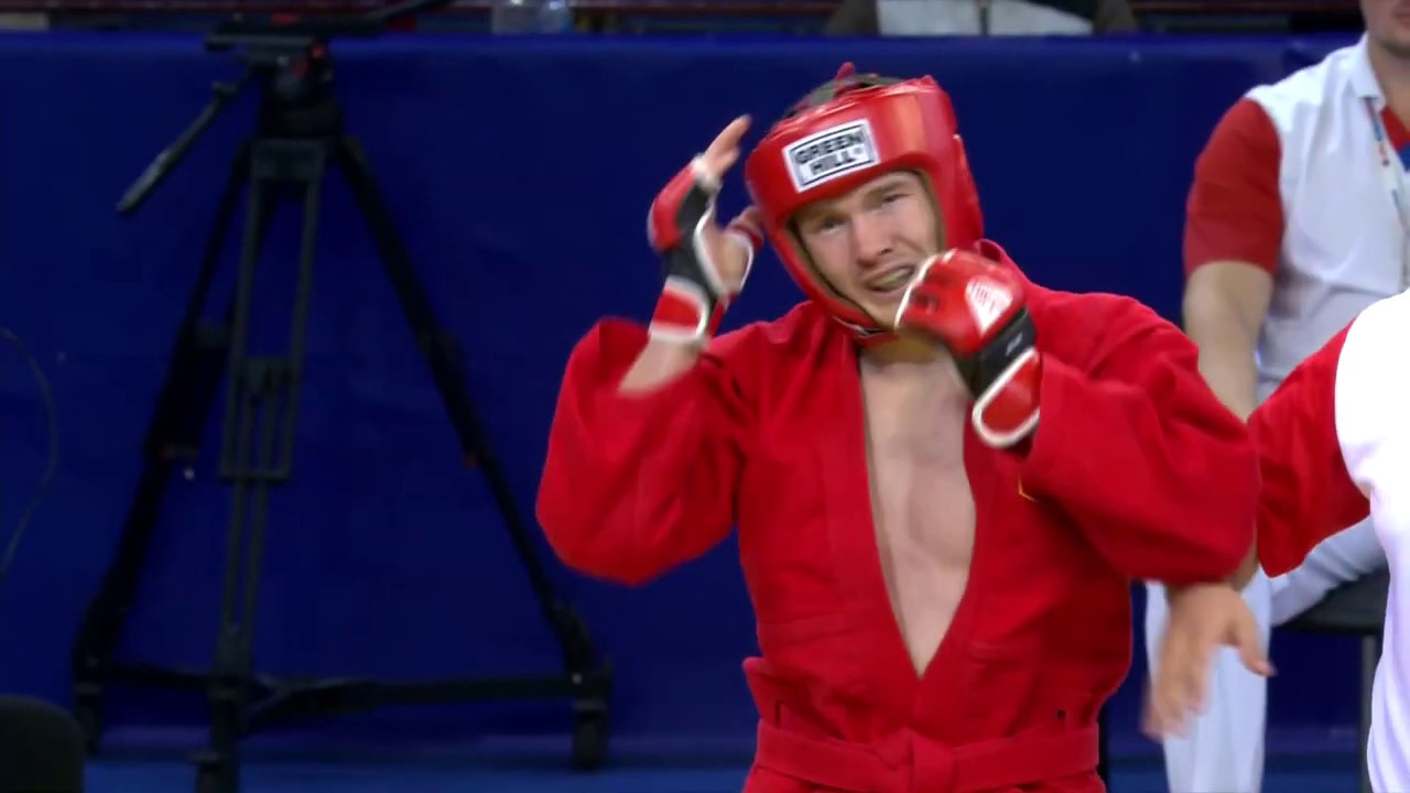 KUCHERENKO (UKR) vs DUDIAK (UKR). International SAMBO Tournament. Belarus 2020 background