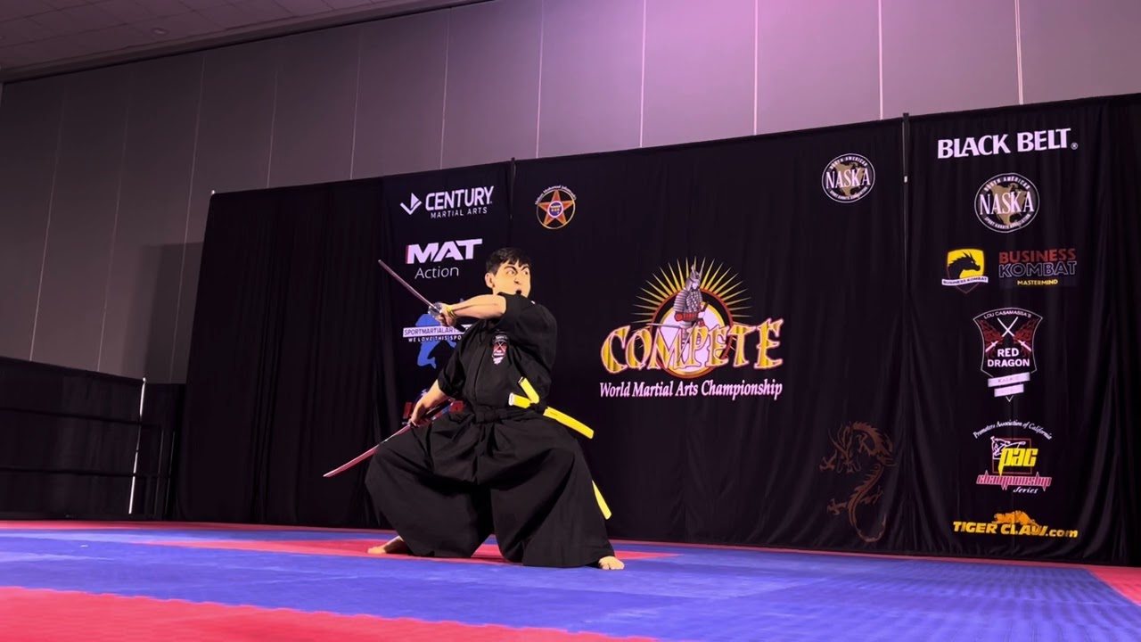 Alec Jahanvash Men's Traditional Weapons Overall Grand Championship - Compete Internationals 2024