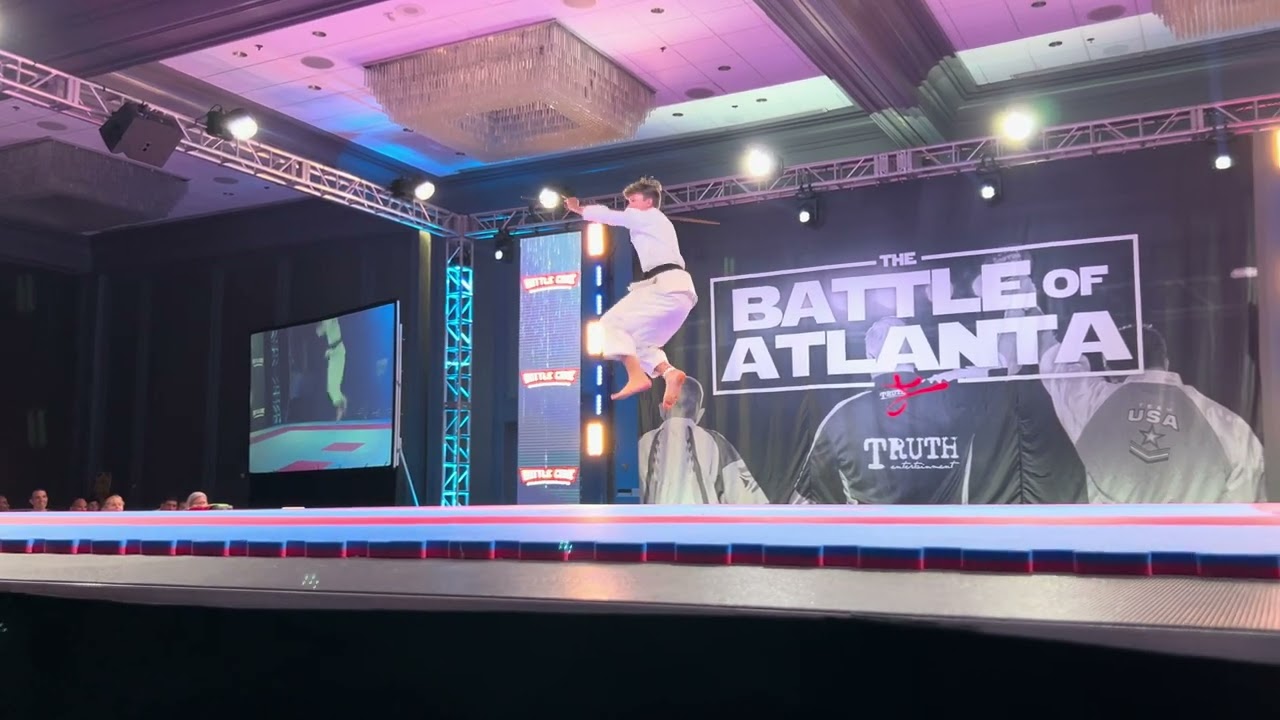 Nolan Grunwald 14-17 Boys Weapons Overall Grand Championship - Battle of Atlanta 2024 background