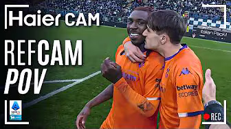 HAIER CAM | REF CAM POV: You Are The Referee in Como-Fiorentina | Serie A 2025/26