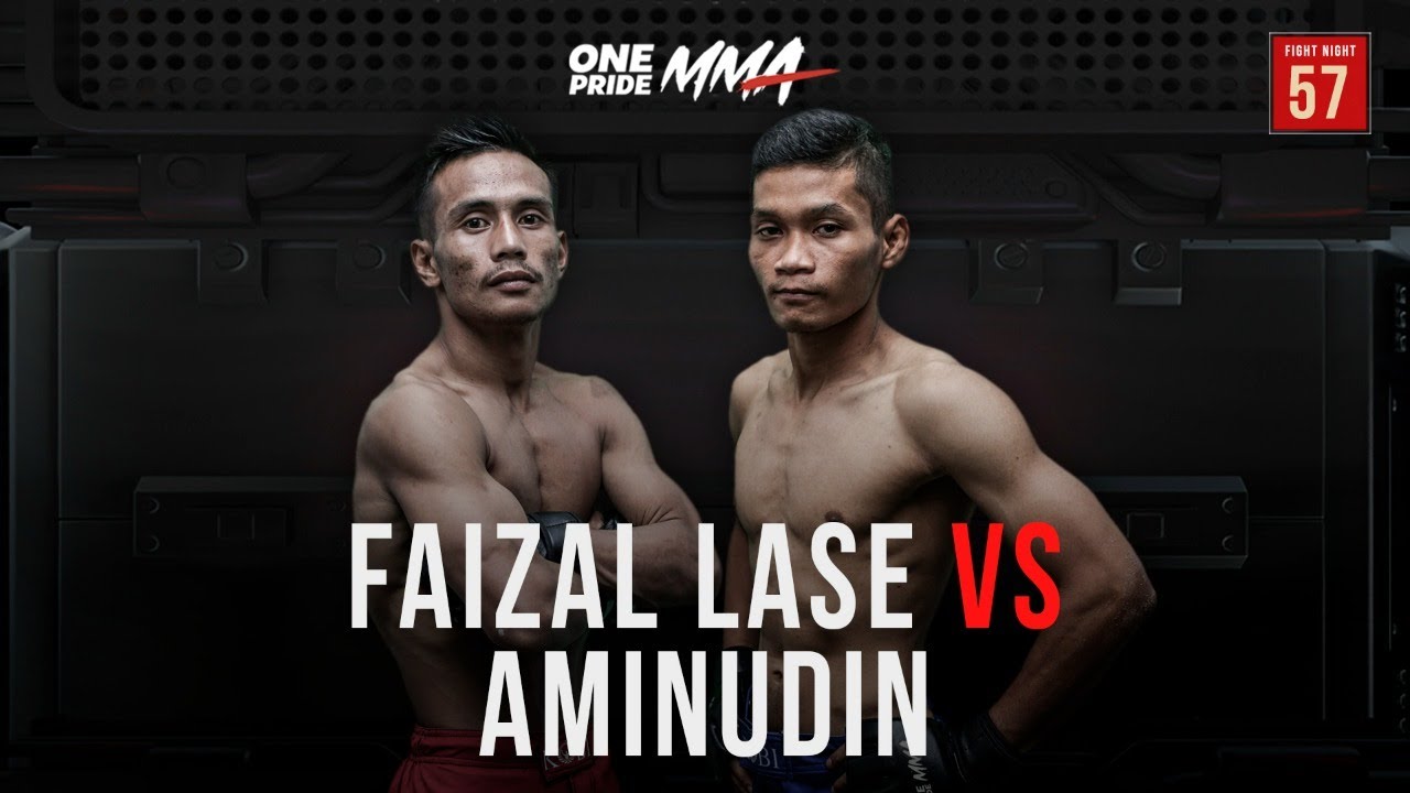 Faizal Lase Vs Aminudin | Full Fight One Pride MMA FN 57