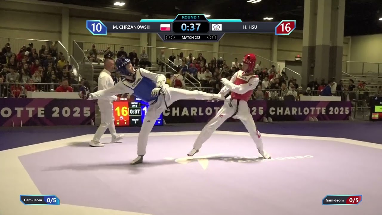 212 Round of 32 M 68kg POL M CHRZANOWSKI TPE H HSU PGM