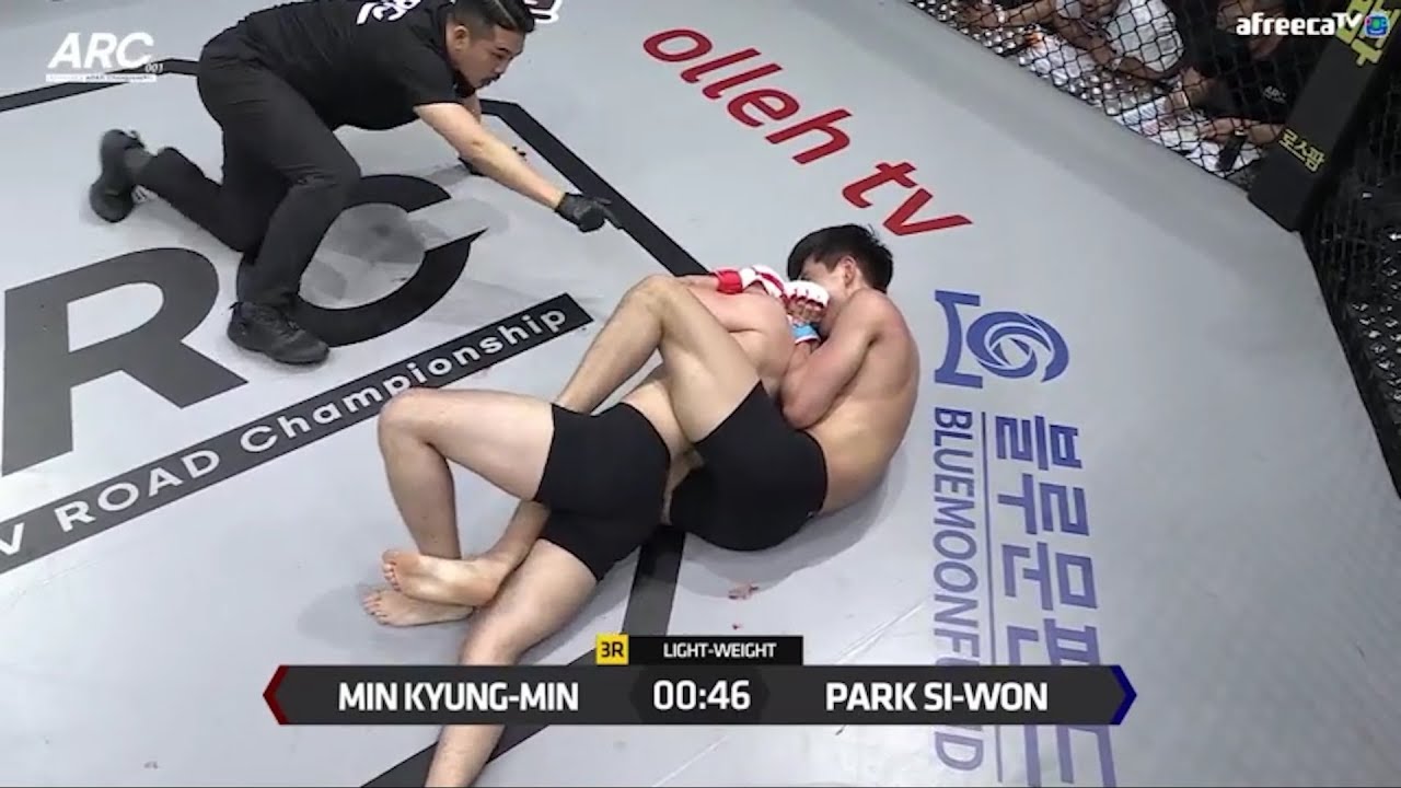 역시 스턴건 김동현의 제자! 스승처럼 화끈한 서브미션 승리 / ARC 001 background