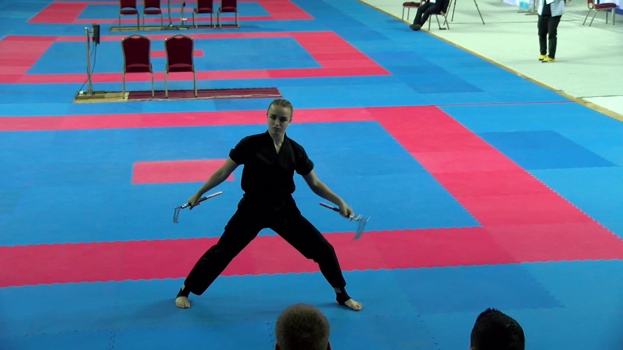 Olesia Bulhakova Musical Forms With Weapons WAKO World Championships 2019