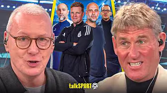 "SPECIAL BRAND OF USELESS!" Simon Jordan SWIPES at Jim White amid LIVELY European Football DEBATE!