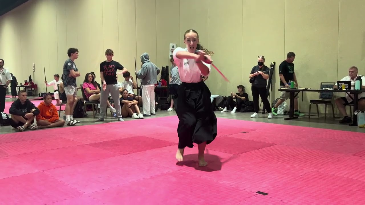 Emmersyn Cottingham 14-17 Girls Traditional Weapons Grand Championship - US Open 2024