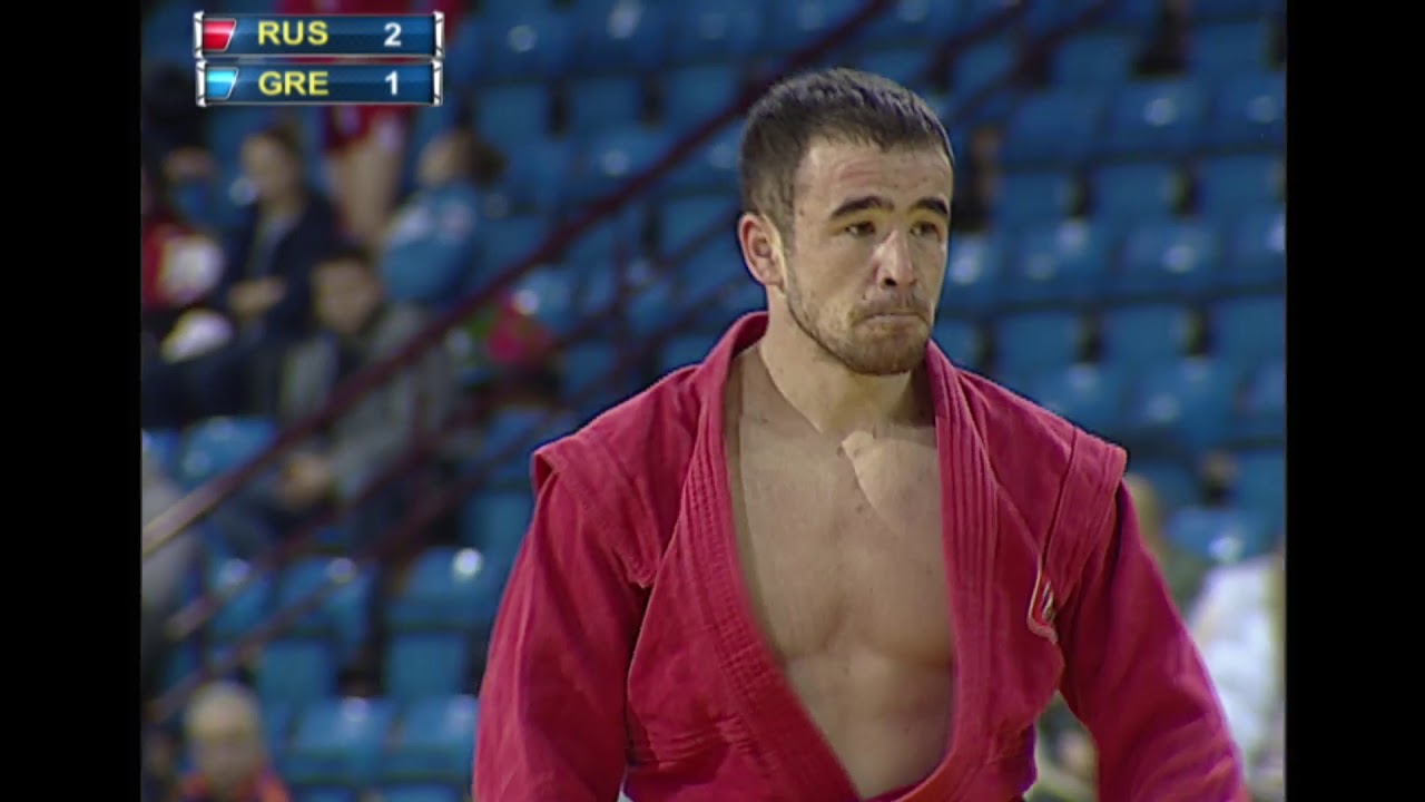 Tursunov (RUS) - Markarian (GRE). Международный турнир по самбо на призы Президента Беларуси 2018 background